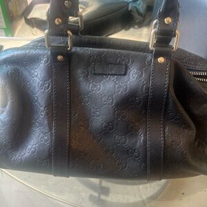 Vintage Gucci Black Bag
